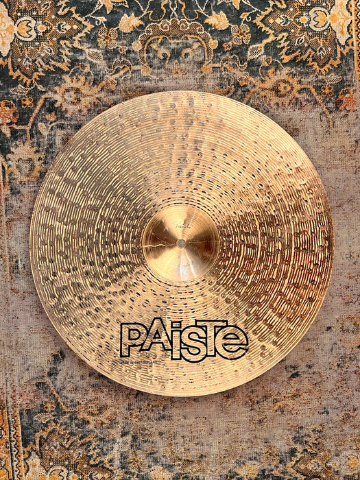 Paiste TRADITIONAL Thin Crash 18” 1294 g ULTRA DARK Warm! CLEAN! Why Pay $500?