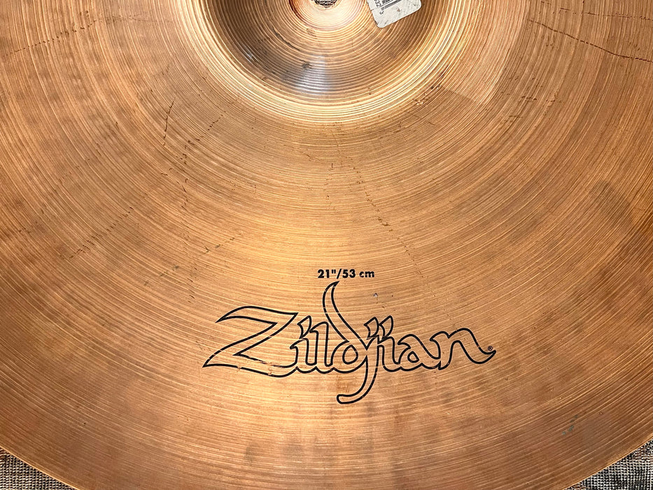 Semi DRY Super SMOOTH Zildjian AVEDIS 21” Ride Crash Ride 2238 g MELLOW Shimmering AMAZING