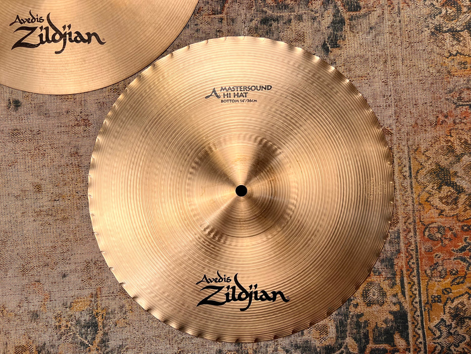 CLEAN CRISP Zildjian MASTERSOUND 14” Hihats 1096 1564 g Don’t $430 For a Guess!