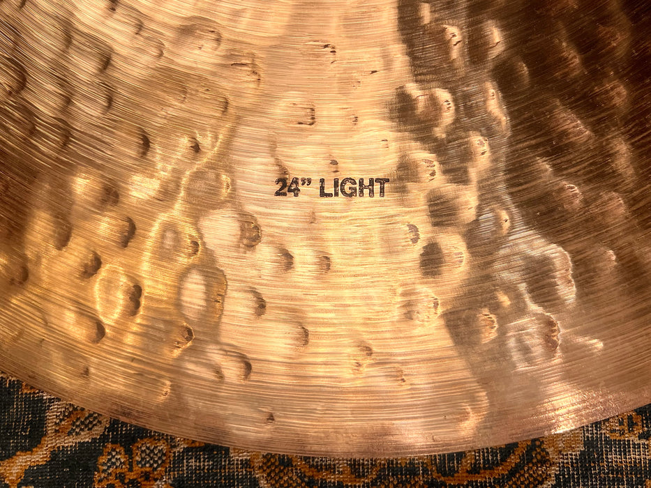 Zildjian K CONSTANTINOPLE 24” LIGHT RIDE 3410 g AMAZING! Huge! PERFECT! Glorious Warm 2 FOOTER