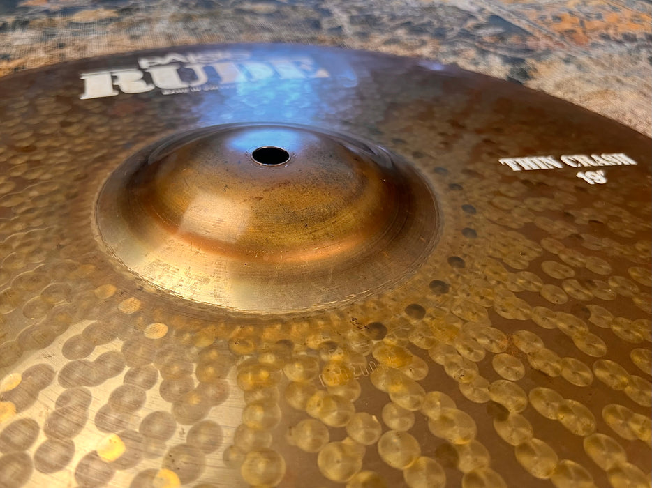 PAISTE RUDE 19” Thin Crash 1796 g RAW DARK FULL