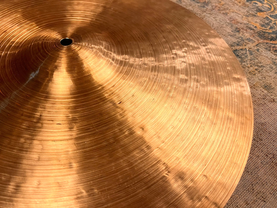 Istanbul AGOP 30th ANNIVERSARY 18” Crash Ride 1284 g PERFECT Dark Complex! Golden!