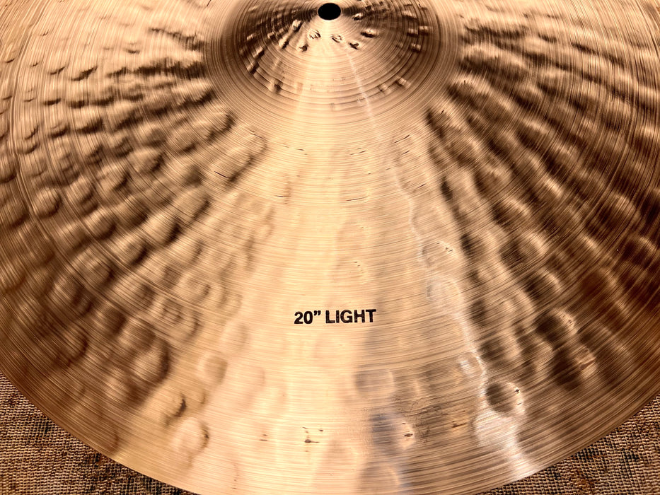 Zildjian K CONSTANTINOPLE LIGHT RIDE SIZZLE 20” LIMITED EDITION ONLY 1852 g IMMACULATE