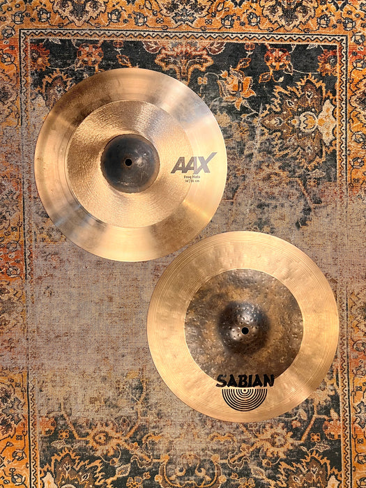 CRISP Sabian AAX FREQ HHX CLICK COMBO Hihats 14” 997 1256 g Semi-Dry Semi-Complex