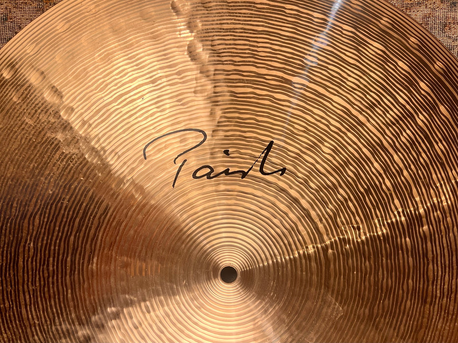 ULTRA RARE Paiste PROTOTYPE 21” Signature FLAT RIDE 3004 g SMOOTH SUPER CLEAN