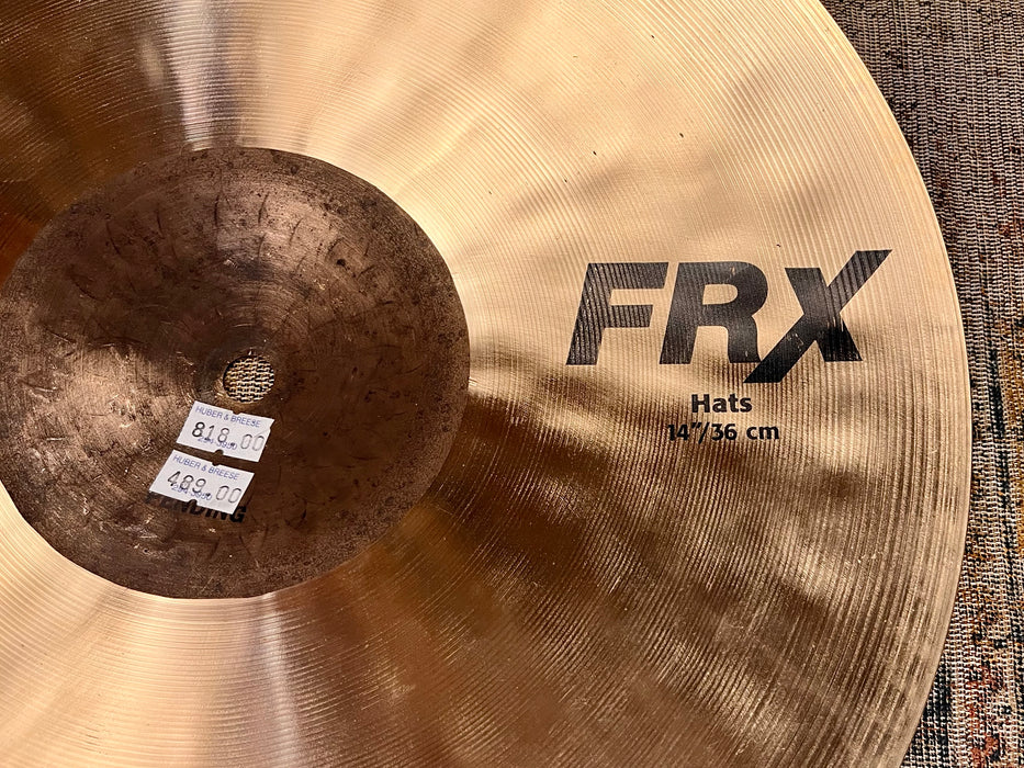 Sabian FRX 14” Hihats IMMACULATE! Very Light Complex 756 1160 g Why Pay $644?? HHX