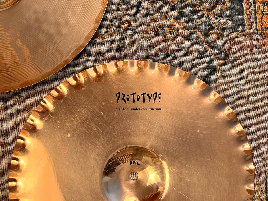 Sabian PROTOTYPE 2002 13” Sound Edge X-Celerator Hihats 821 1147 g CLEAN CRISP