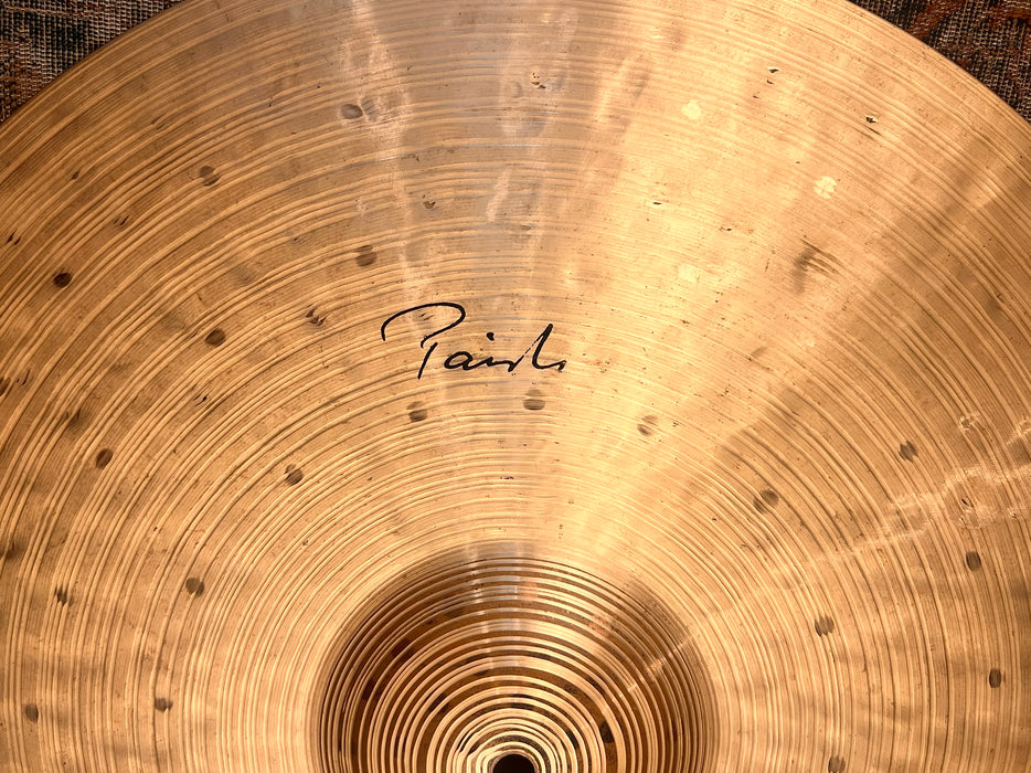 Paiste TRADITIONAL LIGHT Ride 20” ONLY 1910 g CLEAN!!! ULTRA Warm And DARK! Don’t Pay $605!