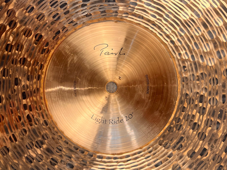 Paiste TRADITIONAL LIGHT Ride 20” ONLY 1910 g CLEAN!!! ULTRA Warm And DARK! Don’t Pay $605!