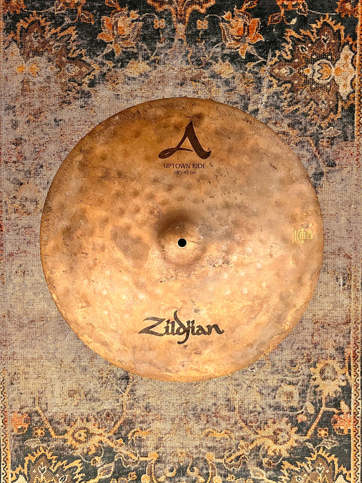 ZILDJIAN A Uptown Ride 18” 1608 g UNLATHED RAW DRY! CLEAN!! REMIX Series! Controlled