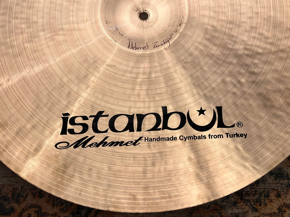 Hard to Find SMOKY Istanbul Mehmet 22” LEGEND DARK Ride 2360 g MINT AMAZING