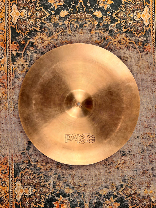 Ultra RARE Vintage Paiste 602 SEVEN SOUND SET 6 China Pang 18” 1467 g SUPER CLEAN!