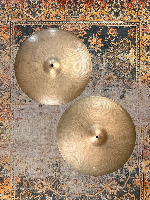 Vintage Zildjian ISTANBUL K HIHATS 14” 858 946 g The REAL DEAL! Perfect Elixir of DRY & COMPLEX