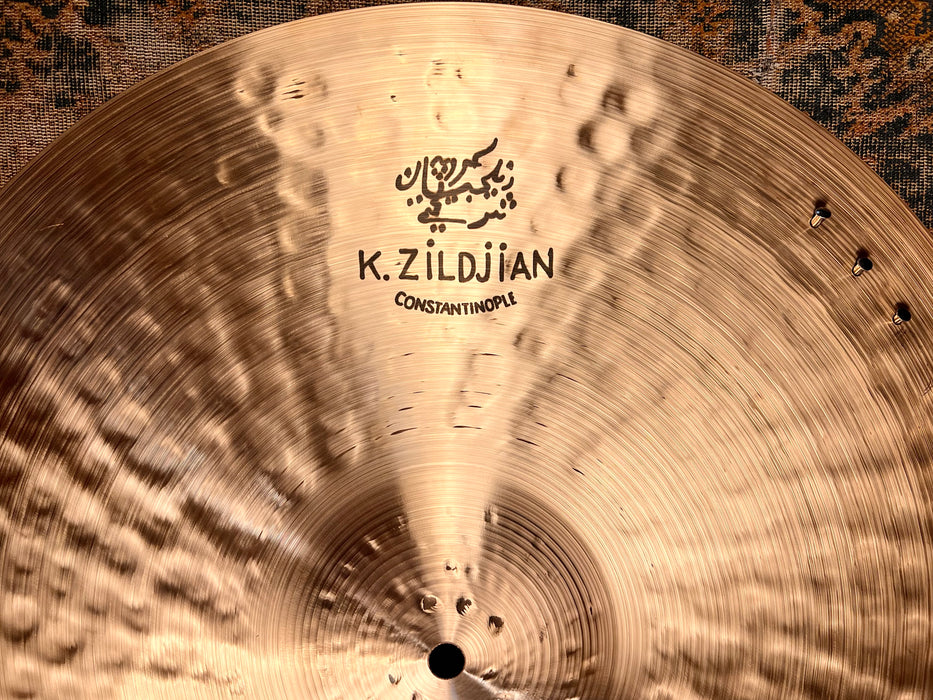 Zildjian K CONSTANTINOPLE LIGHT RIDE SIZZLE 20” LIMITED EDITION ONLY 1852 g IMMACULATE