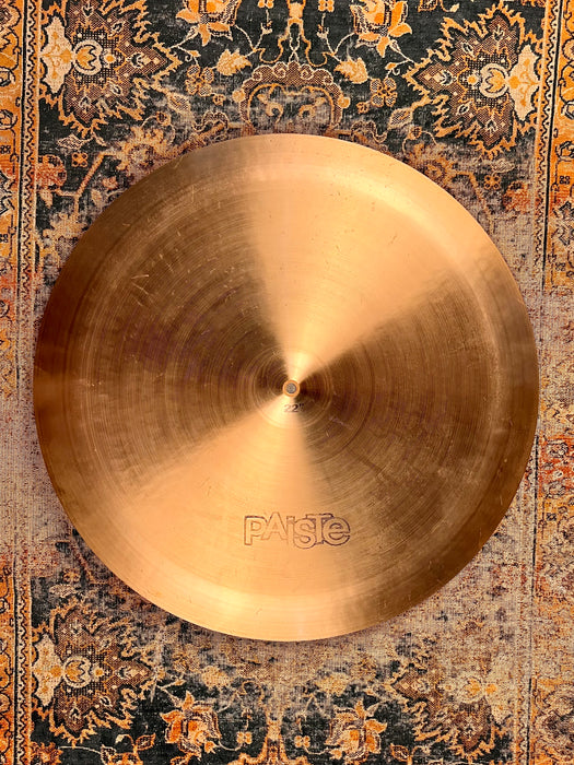 Vintage Paiste SOUND CREATION 22” Dark China 2366 g Rare SUPER CLEAN From 1978!