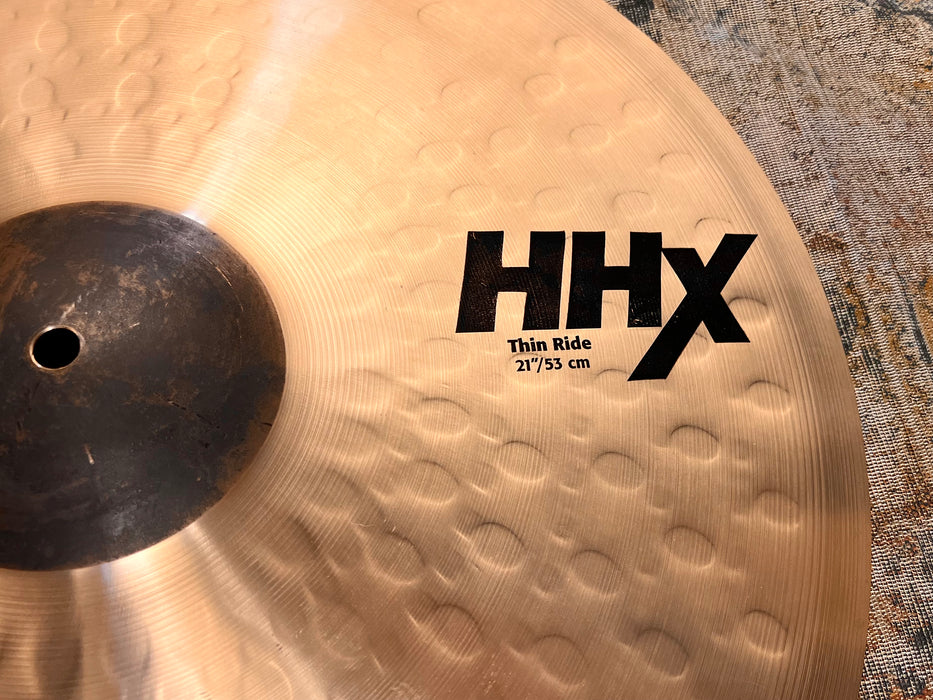 SABIAN HHX 21” THIN RIDE 2252 g PERFECT IN BAG! DON’T Pay $550 CRUSHABLE