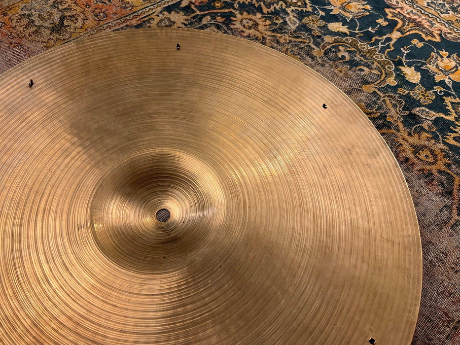 Goldilocks Vintage Zildjian 20” Sizzle Ride 2386 g Attack + Sizzle ALL Rivets