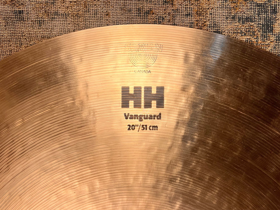 Ultra SMOOTH SUPER Light SABIAN HH VANGUARD 20” Ride Thin Crash 1580 g DON’T Pay $500