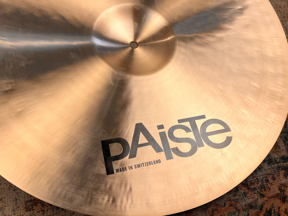 Paiste Formula 602 Modern Essentials Ride 20” 2310 g IMMACULATE! Don’t Pay $605!!