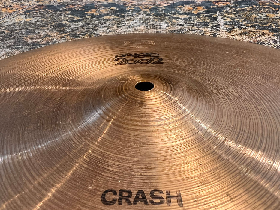 RARE 1978 Vintage Paiste 2002 18” FACTORY STAMPED CRASH 1316 g Classic