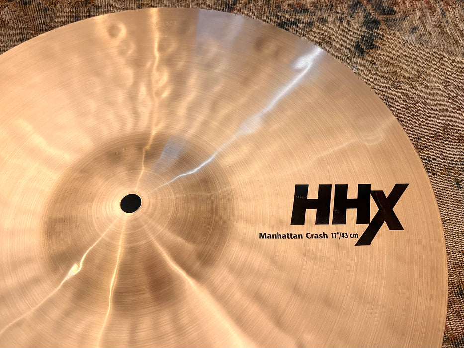 PERFECT Rare Sabian HHX MANHATTAN 17” Crash or Ride 1226 g Darker WARM Versatile CUSTOM?