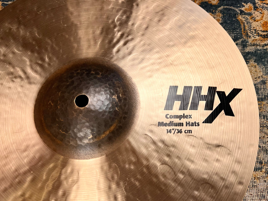 Immaculate SABIAN HHX Medium 14” Hihats 1040 1310 g Why Pay $610?????