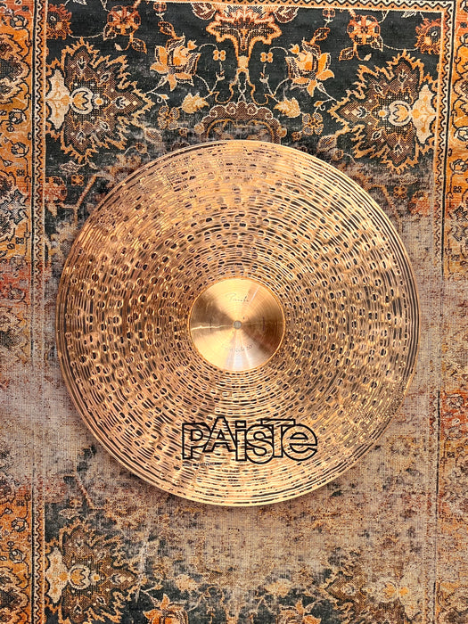 Paiste TRADITIONAL LIGHT Ride 20” ONLY 1910 g CLEAN!!! ULTRA Warm And DARK! Don’t Pay $605!