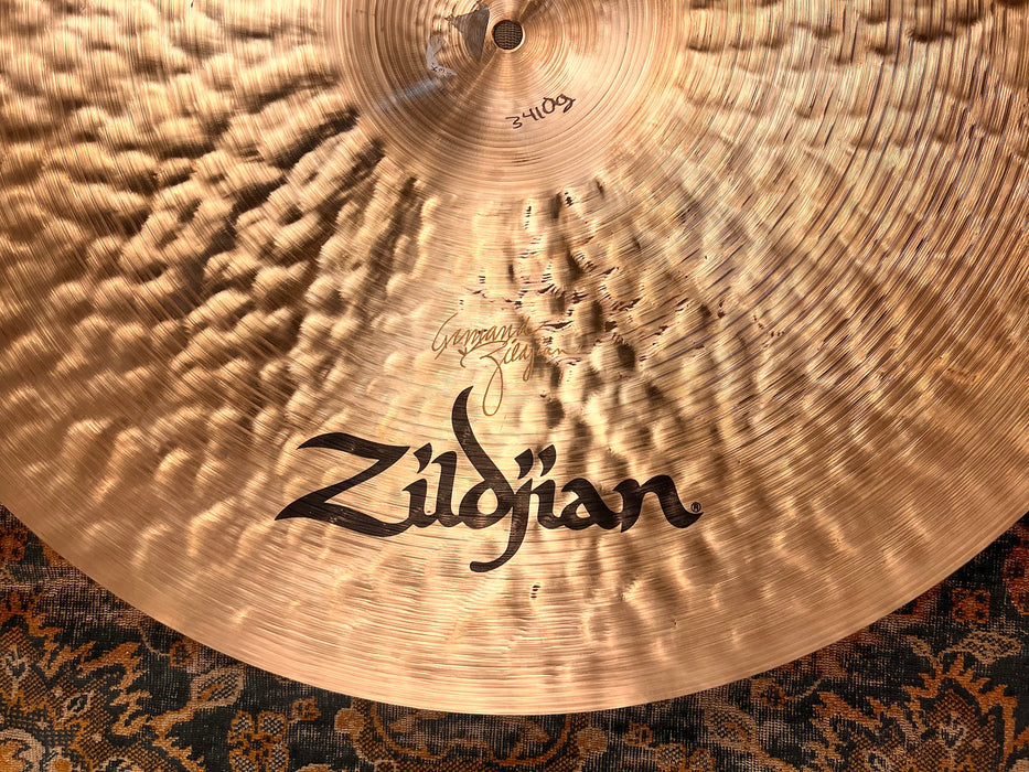 Zildjian K CONSTANTINOPLE 24” LIGHT RIDE 3410 g AMAZING! Huge! PERFECT! Glorious Warm 2 FOOTER