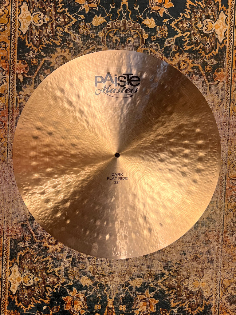Hard to Find Paiste MASTERS 22” FLAT RIDE 2717 g PERFECT Why Pay