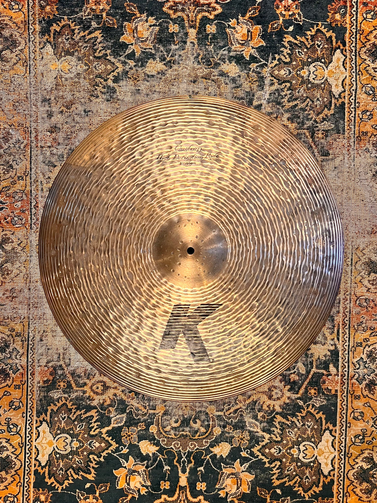 THINNER COMPLEX Zildjian K Custom HIGH DEFINITION 22” Ride 2718 g Light Dry