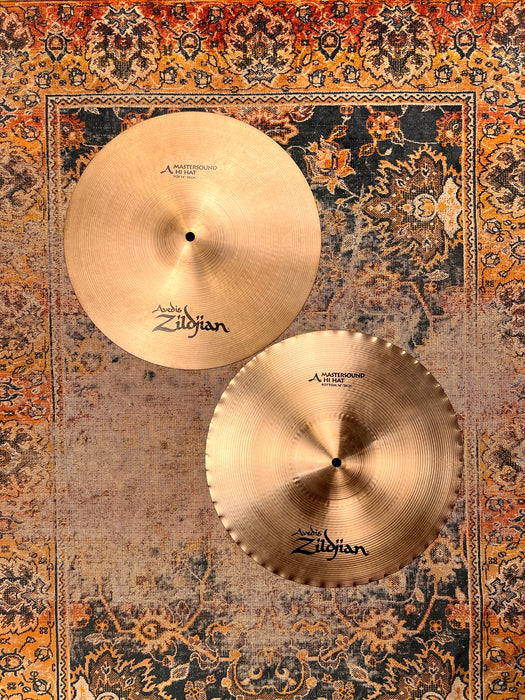 CLEAN CRISP Zildjian MASTERSOUND 14” Hihats 1096 1564 g Don’t $430 For a Guess!