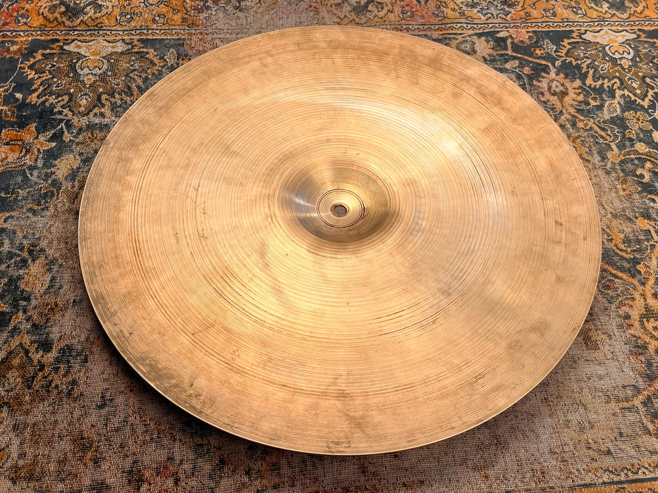 DRY LIGHT 1950s Vintage ZILDJIAN 20” CRASH RIDE 2245 g CLEAN Strong Definition