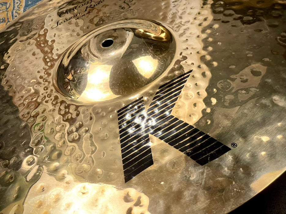 Perfect DISCONTINUED Zildjian K Custom STEVE GADD SESSION 18” Ride 1948 g EARLY VERSION