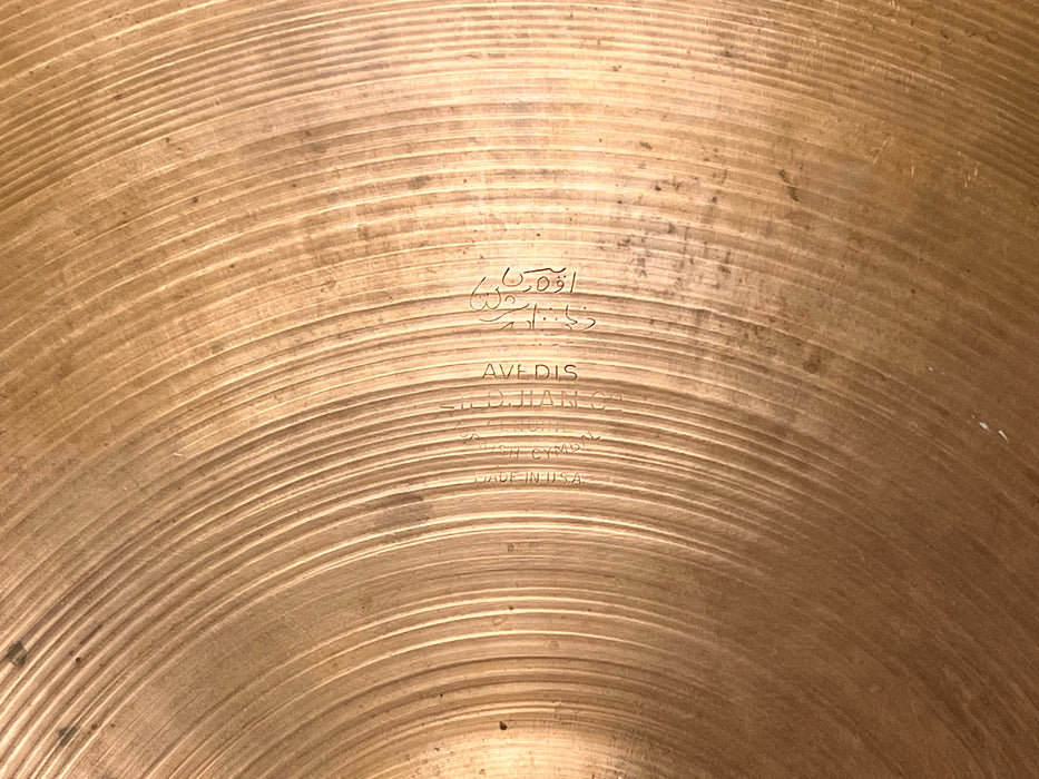 ULTRA PAPERTHIN Vintage 1960s Zildjian 14” Hihats ONLY 627 725 g Whispy Complex