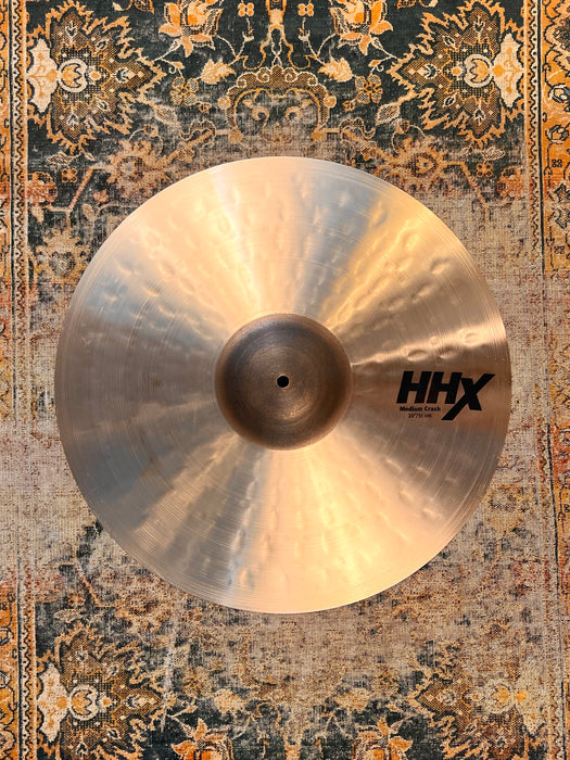 SABIAN HHX Hand Hammered 20” Medium Crash Smooth Ride IMMACULATE 2208 g RAW BELL Versatile!