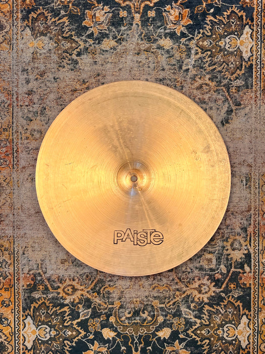 RARE 1977 Vintage Paiste 2002 18” FACTORY STAMPED CRASH 1363 g Classic