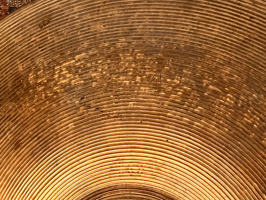 SUPER THIN Vintage PAISTE ENGRAVED 404 14” Hihats ONLY 598 690 g LIGHT AIRY