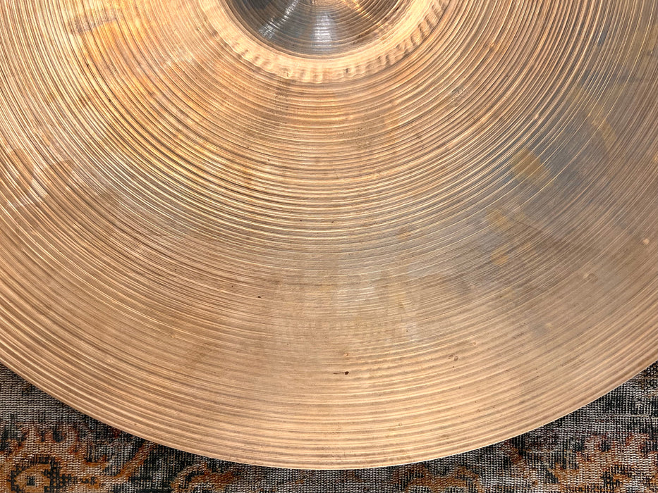 Rare Vintage Sabian EARLY HH 22” Ride CANADIAN K 3552 g Ultra Dark w/ Great Definition