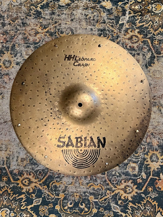 Rare Sabian HH LEOPARD CRASH 18” 1844 g Sizzle RAW Dry DeJohnette Vibe! Controlled