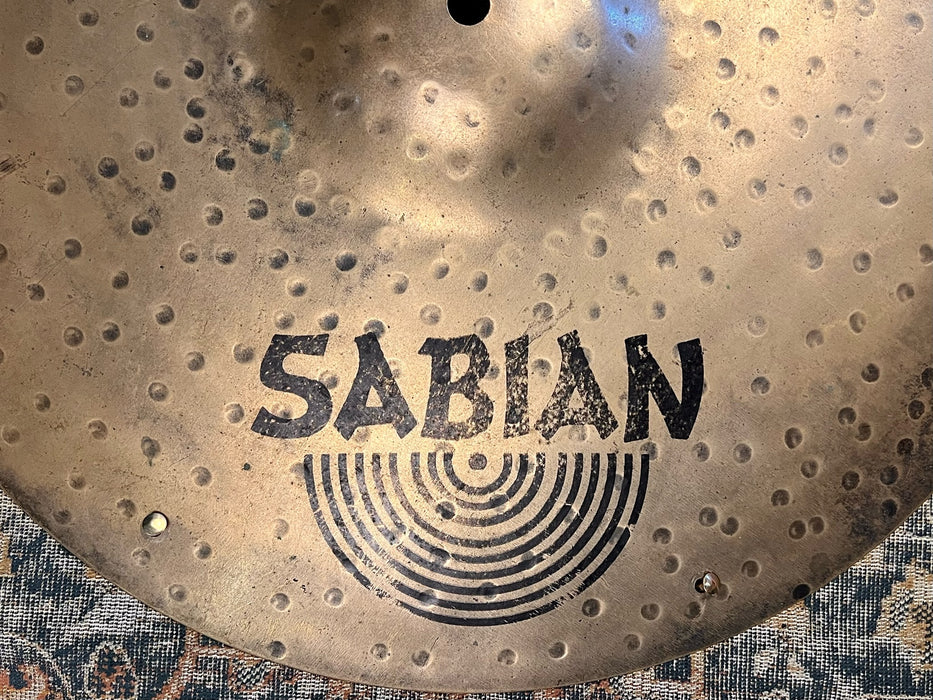 Rare Sabian HH LEOPARD CRASH 18” 1844 g Sizzle RAW Dry DeJohnette Vibe! Controlled