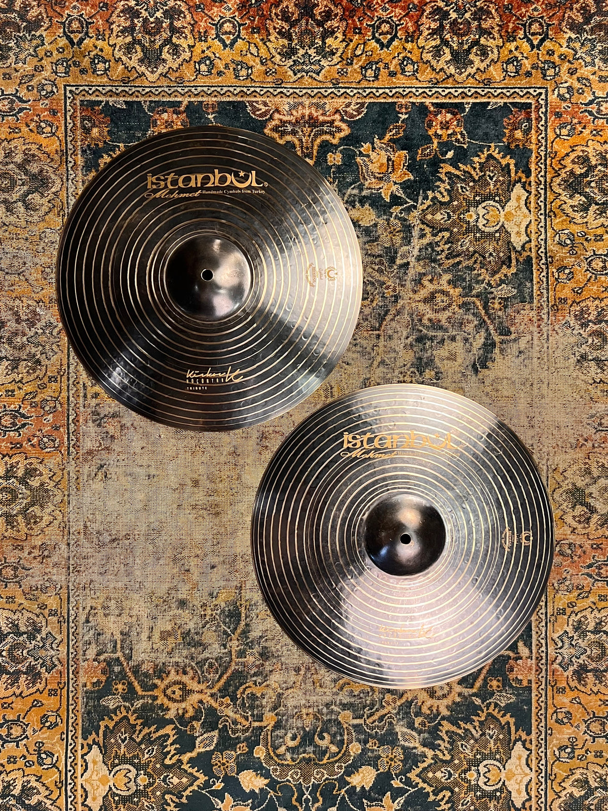 Dark Dry Istanbul Mehmet Kirkor K 15” Hihats 1164 1374 g In Bag MINT